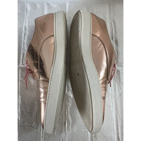 Swear Shoes Womens EU 39 US‎ 8.5 Rose Gold Pointed Toe Metallic Loafer Donna2 - Picture 6 of 16